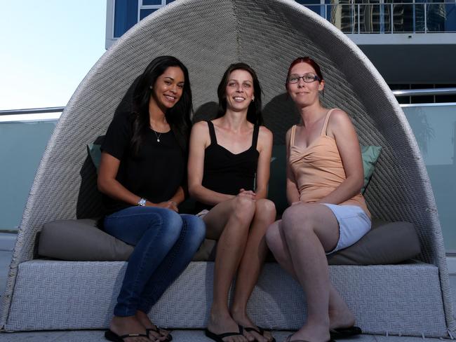 Three women getting surgery today as part of the claimed world record. Photo: Scott Fletcher