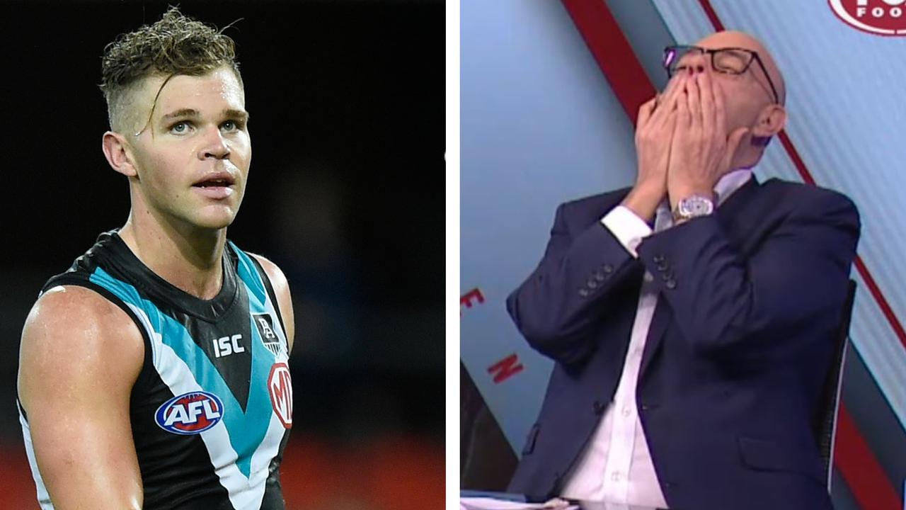 AFL 360 host Mark Robinson wasn't happy with the punishments handed out to Port Adelaide's Peter Ladhams and Dan Houston for breaking COVID-19 protocols.