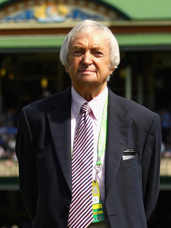 Richie Benaud. Picture: Ryan Pierse/Getty Images