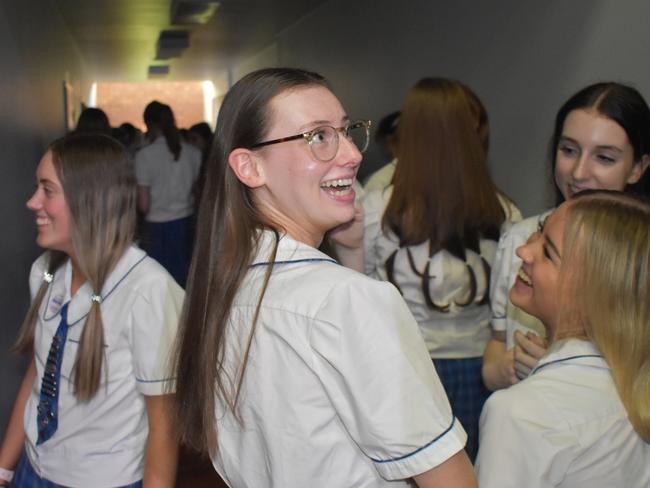 Year 12 students at Loreto College 'Rocked the Chop' for the Cancer Council's Ponytail Project.