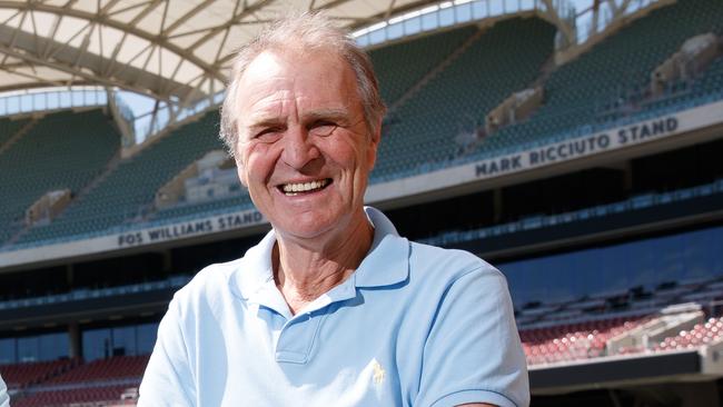 Graham Cornes “thought he was going to get kicked out” after failing to meet the strict dress code at an Adelaide Oval function.