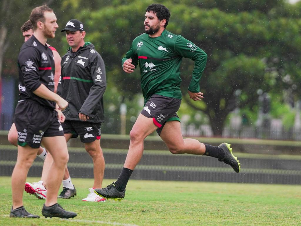 Shaquai Mitchell has also extended his stay at the Rabbitohs. Picture: Sunny Brar/South Sydney Rabbitohs