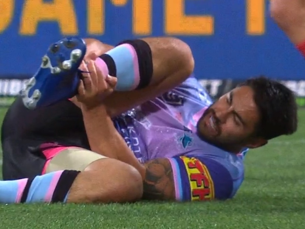 Shaun Johnson has suffered a horrific injury.