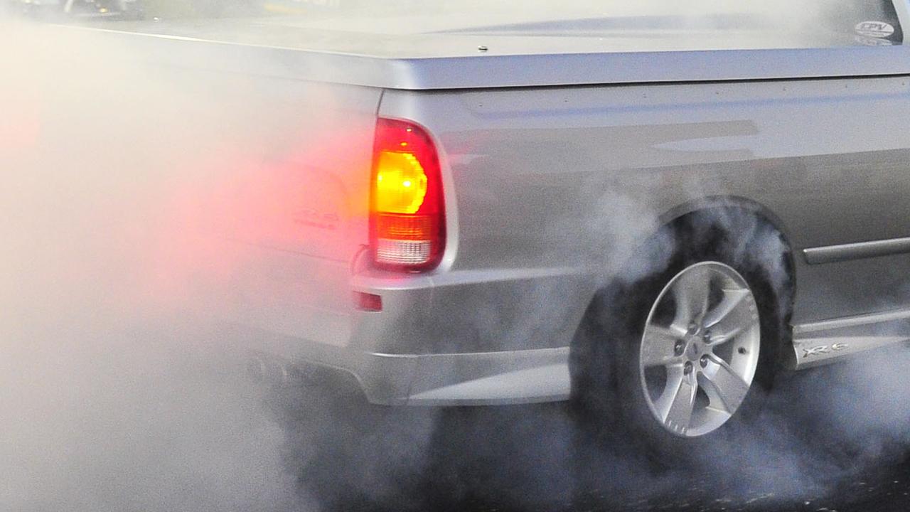 Ute used in wild, vengeful supermarket car park brawl