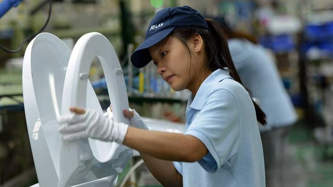 Chinese factory workers are getting paid more than ever.