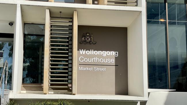 The trial is taking place at the Wollongong courthouse.