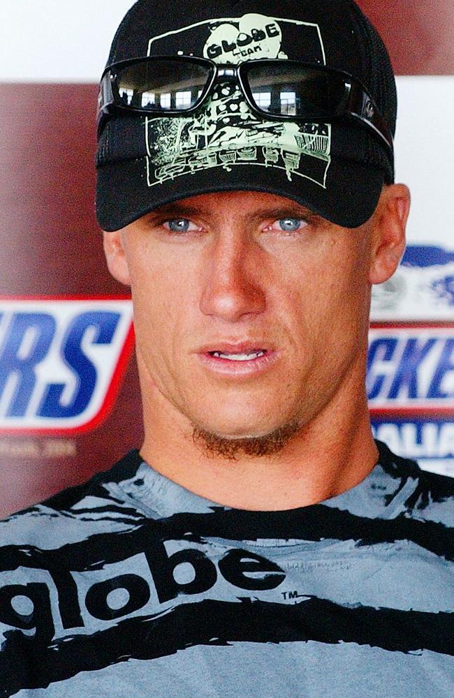 Chris Davidson at Maroubra Surf Life Saving Club for the announcement of the World Surfing, Australian Open in 2004. Picture: Carmela Roche.