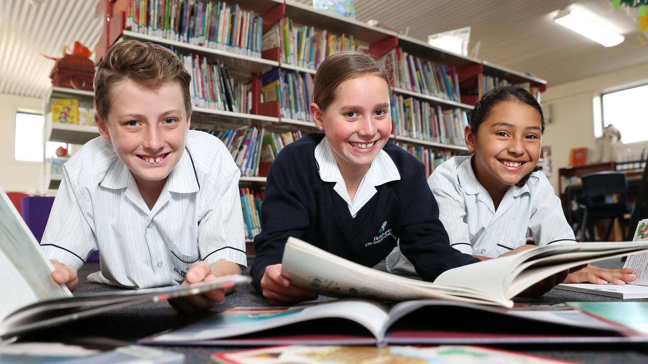 Queensland kids studying for NAPLAN.