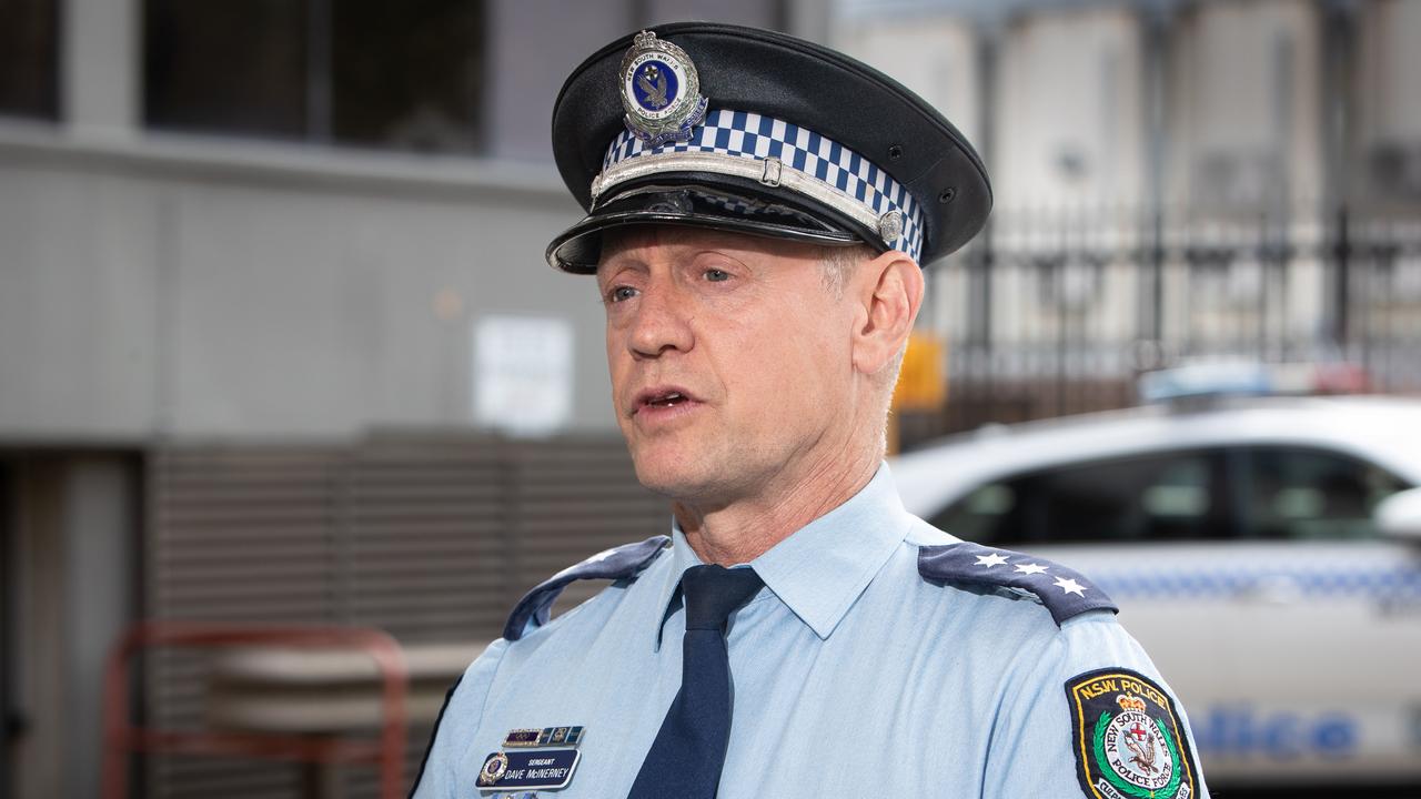 Sergeant McInerney insisted police were concerned for the mother’s welfare. Picture: Julian Andrews.