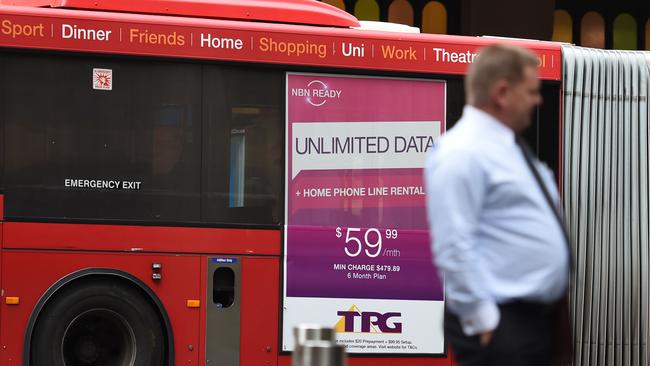 Investors are off the TPG Telecom bus. Picture: AAP