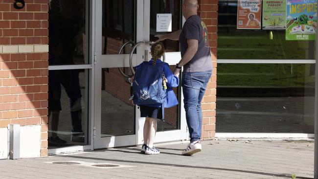 A combined 33 per cent of students were defined as ‘developing’ or requiring ‘additional support’. Picture: NCA NewsWire / Emma Brasier