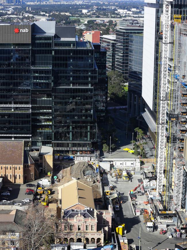 Work has forged ahead during the coronavirus pandemic. Picture: Gaye Gerard