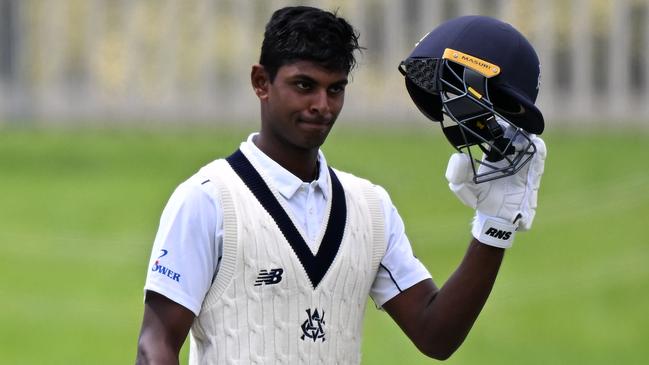 Ashley Chandrasinghe of Victoria. Photo by Steve Bell/Getty Images