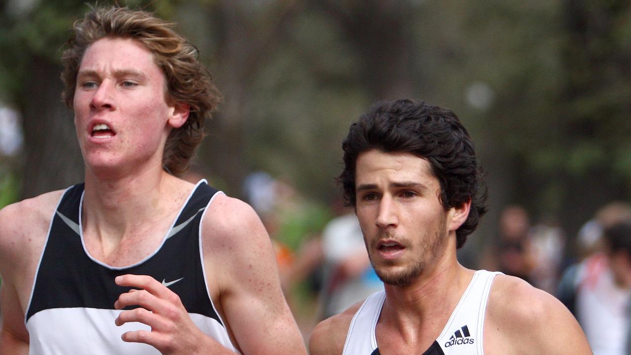 Mark Blicavs during his athletics career in 2009.