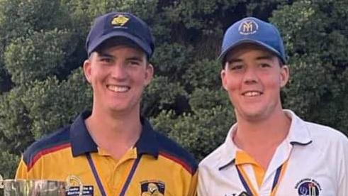 Brady Bartlett (left) will play for Wangaratta at Country Week. Picture: Facebook.