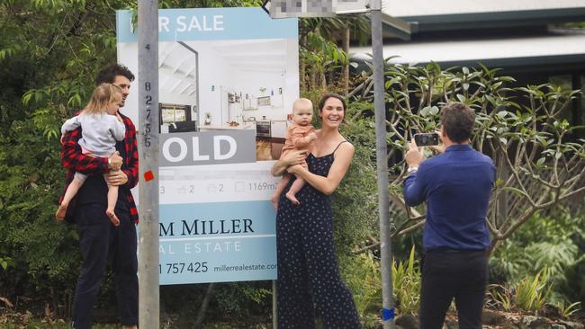 Matty J and Laura have bought a property in Bangalow. Picture: Media Mode