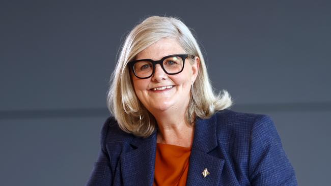 Women’s Economic Equality Taskforce chairwoman Sam Mostyn. Picture: Richard Dobson