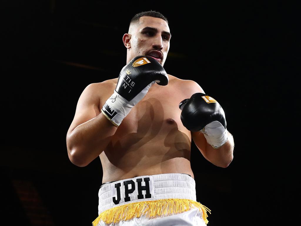 Justis Huni has been destroying sparring partners. Picture: Chris Hyde/Getty