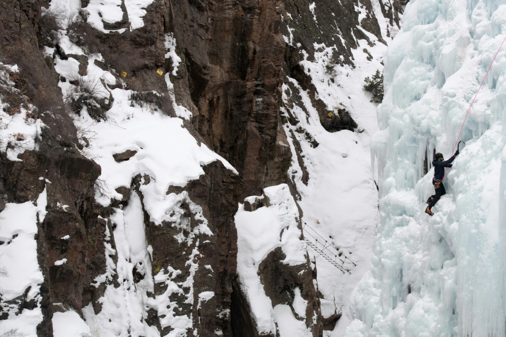 Ice park threatened by climate change finds an ally in US silver mine