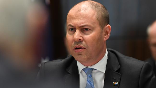 Australian Treasurer Josh Frydenberg. Picture: AAP