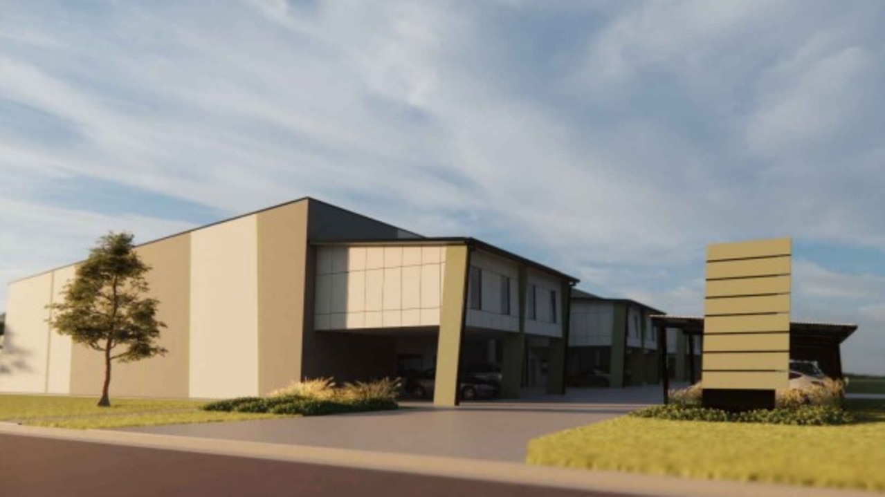 Artist impression of proposed sheds in Dubbo. Photo: Supplied.