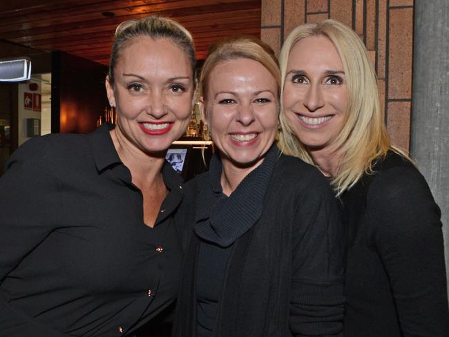 Mandy Mills, Carleen Janlewicz and Peta Downie at re-opening of The Avenue, Surfers Paradise. Picture: Regina King