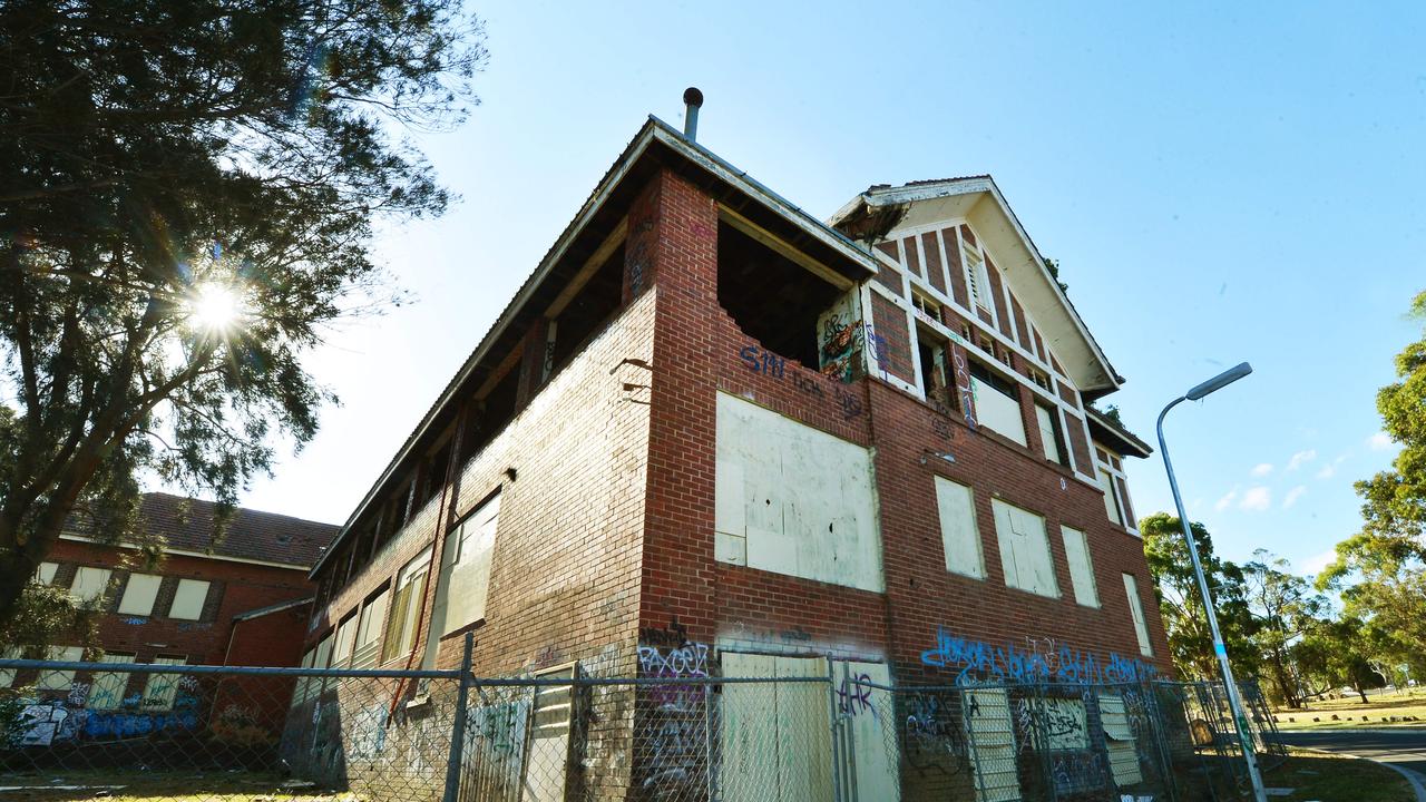 The former Larundel Mental Asylum in Bundoora.