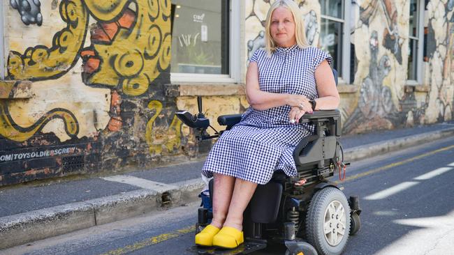 Tutti Arts creative director Gaelle Mellis – and Fearless Conversations panellist – is questioning the lack of representation of people with disability on stage and screen. Picture: AAP/Brenton Edwards