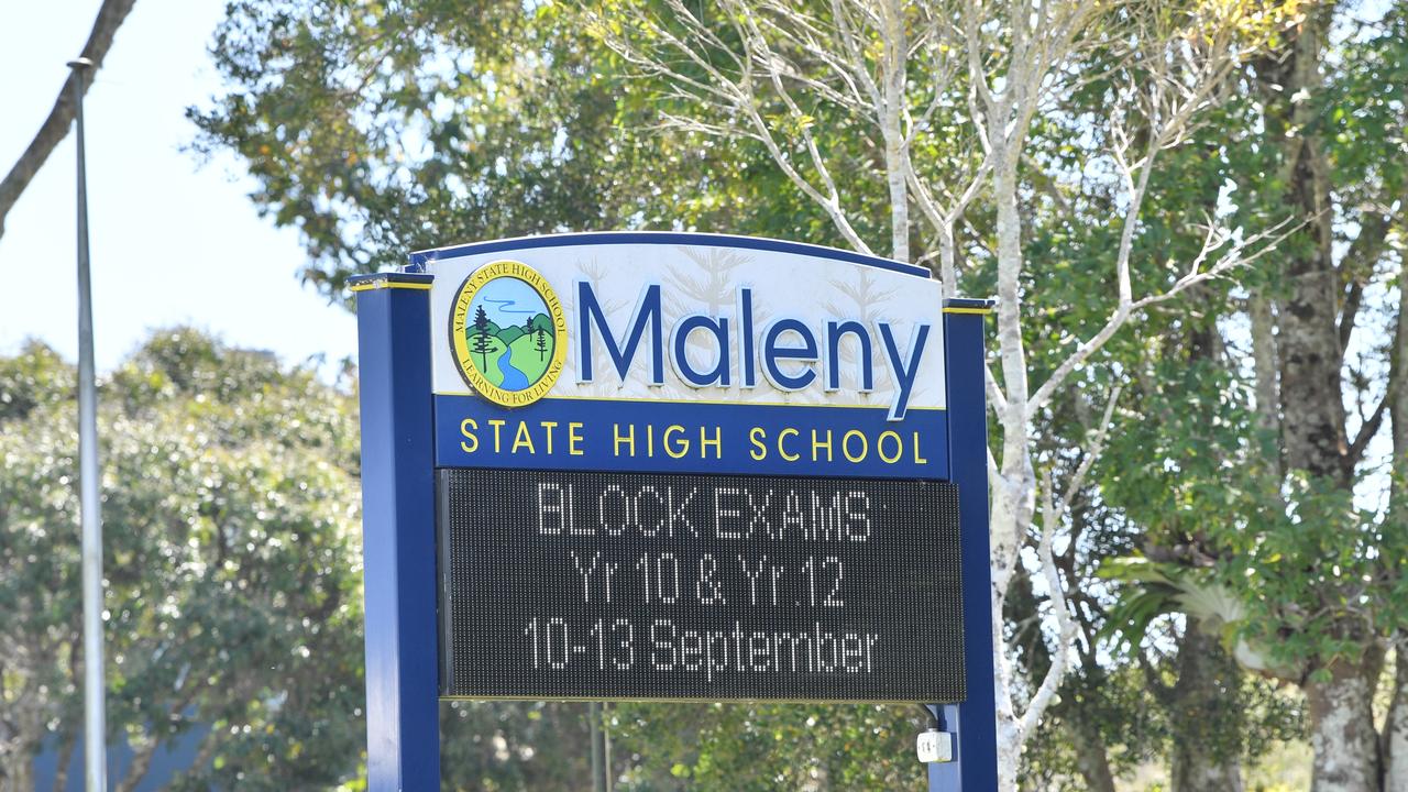 Maleny State High School was evacuated on Tuesday May, 9 2023 after a ‘threat’ was made. Photo: John McCutcheon / Sunshine Coast Daily