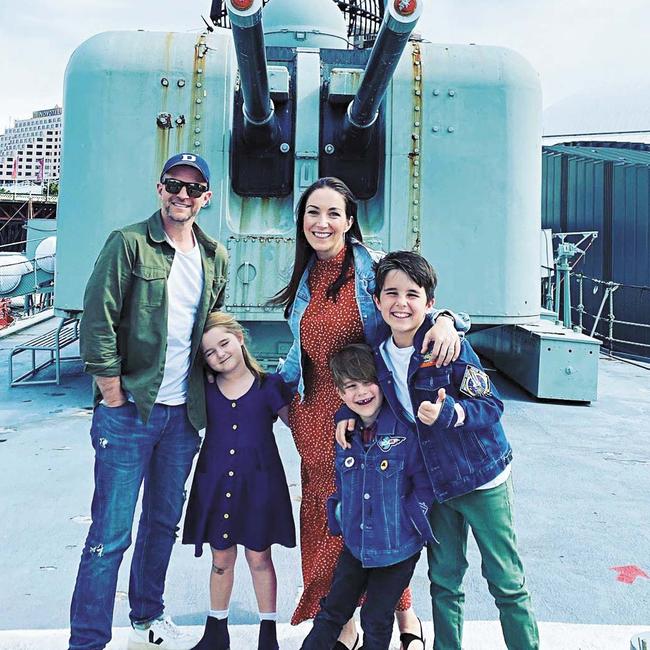 David, Lisa, Betty, Billy and Leo Campbell. (Picture: Supplied)