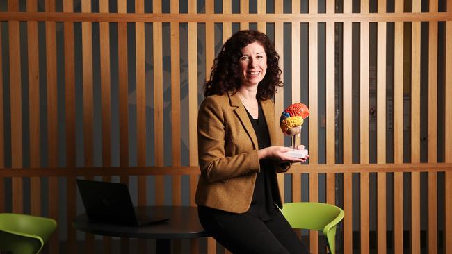 SUN TAS. Dementia researcher Doctor Jane Alty at Menzies Institute for Medical Research in Hobart. Picture: Nikki Davis-Jones