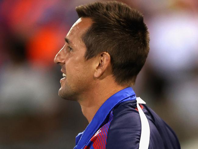 Mitchell Pearce could be out for 14 weeks. Picture: Ashley Feder/Getty