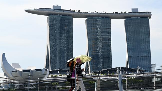 People will be able to enjoy Singapore again after a new travel bubble has been introduced. Picture: Roslan Rahman / AFP