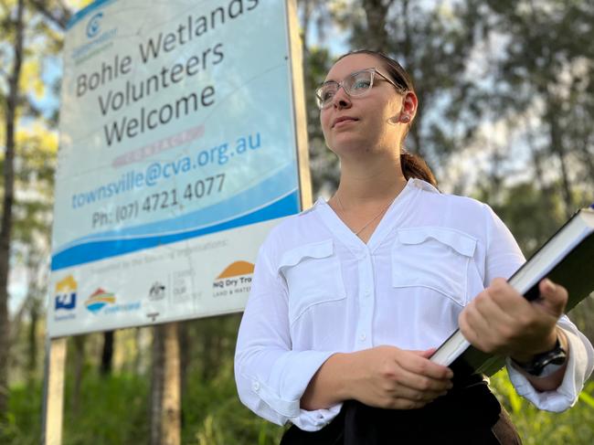 Townsville Dry Tropics Partnership for Healthy Waters executive officer Kara-Mae Coulter-Atkins said it was difficult to determine the source of the Bohle River's nutrient pollution. Picture: Supplied.