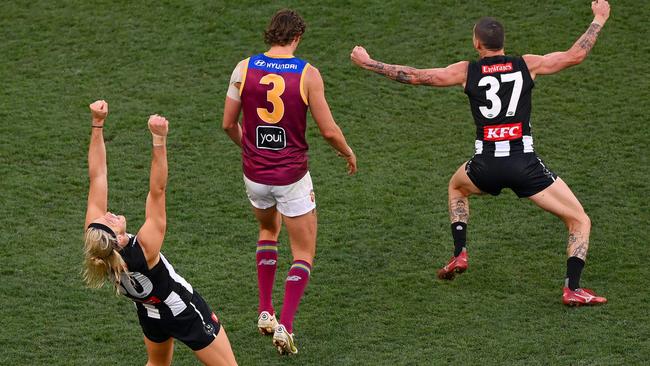 2023 was a season for the ages, with a famous finish. (Photo by Morgan Hancock/AFL Photos via Getty Images)