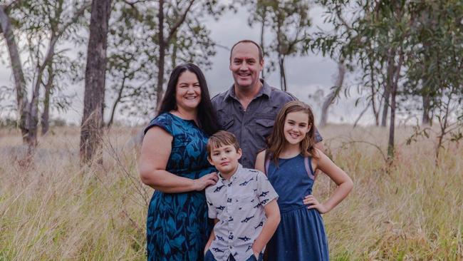 Lisa, Brad, Cooper and Isabella Hardwick