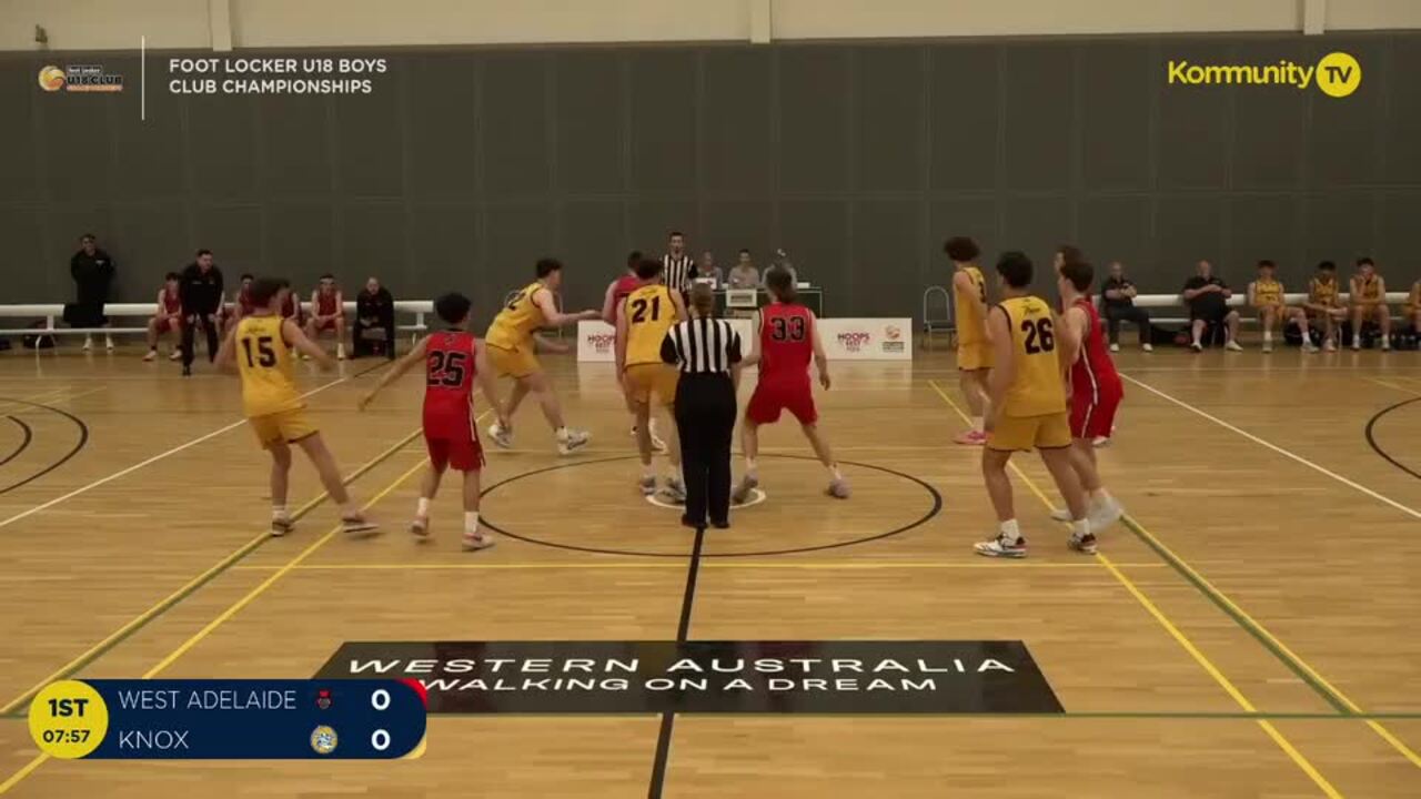 Replay: West Adelaide Bearcats v Knox Raiders (Boys) - 2024 BA Under-18 Club Championships Day 4