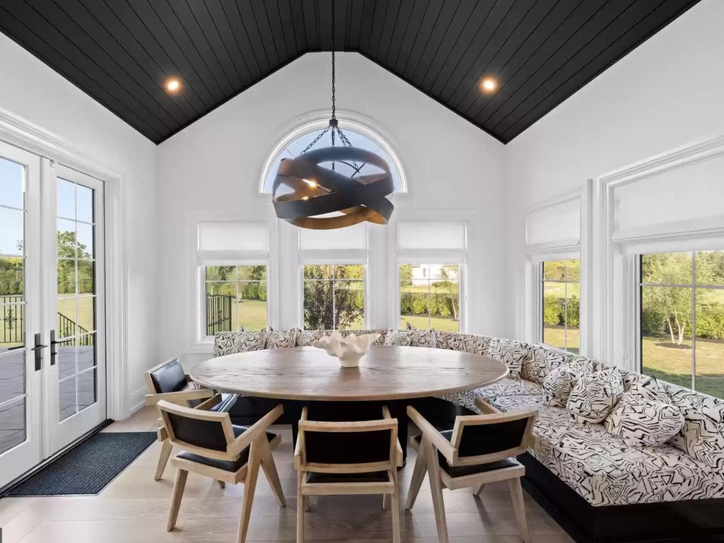 A breakfast nook looks out onto the backyard. Picture: Realtor