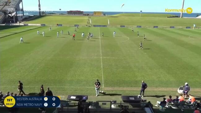 Replay: Western Australia v NSW Metro Navy (15B) - Football Australia Boys National Youth Championships Day 3