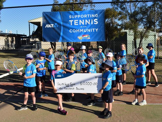 ANZ serves up $10,000 for CQ tennis association