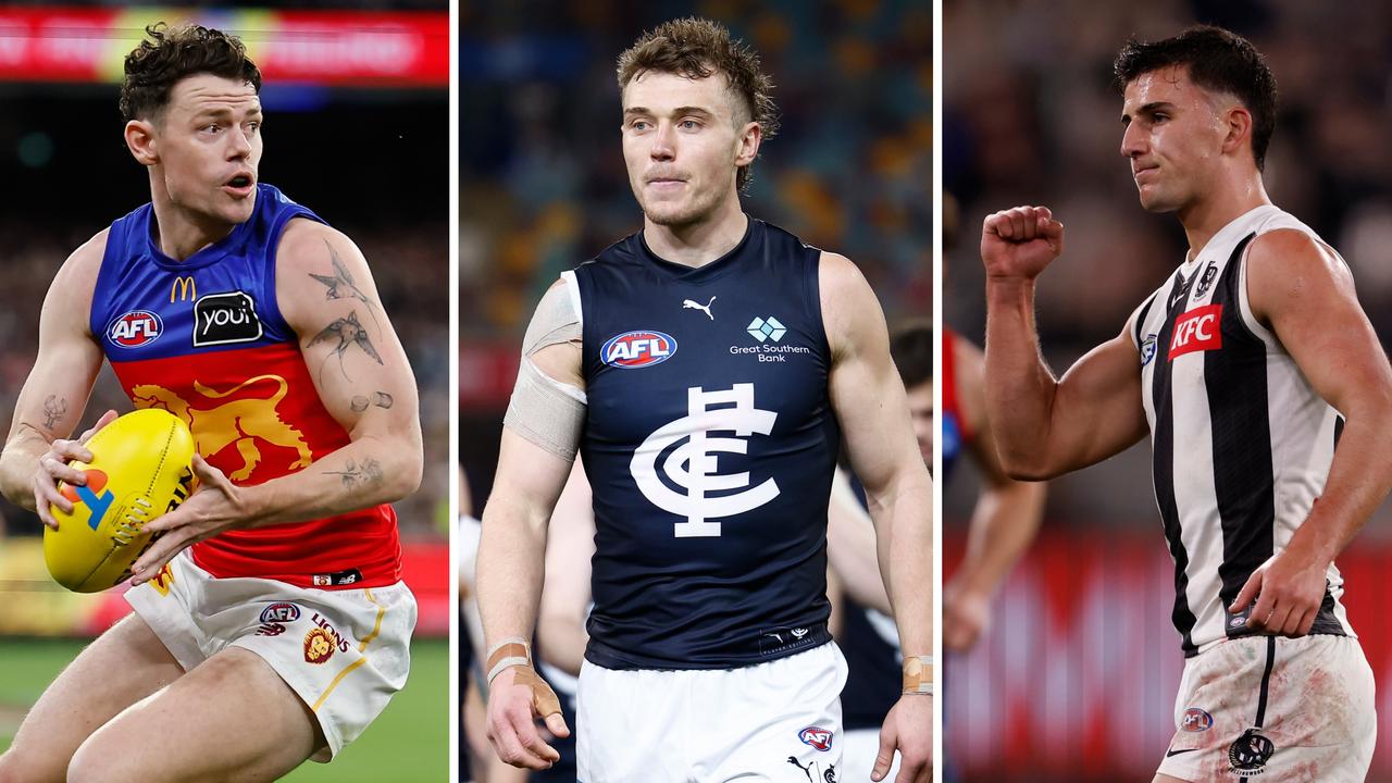 The top contenders for the Brownlow medal