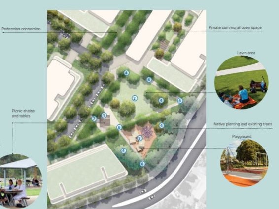 Plans of what the park could look like