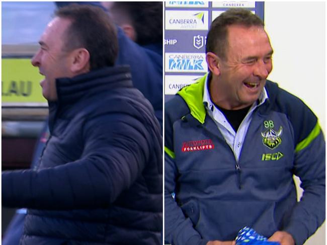 Ricky Stuart suffers hilarious injury