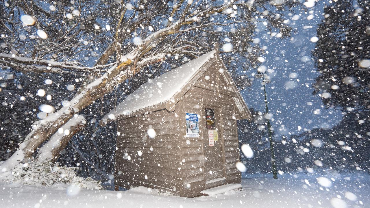 Mt. Buller Ski resort will open early due to the blizzard conditions bringing lots of snow. Picture: Mt. Buller