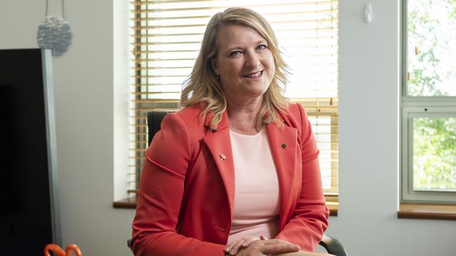 North Sydney MP Kylea Tink inside her office at Parliament House. Picture: Martin Ollman