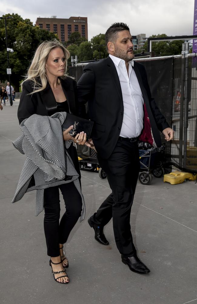 Alex and Brendan Fevola. Picture: Getty Images