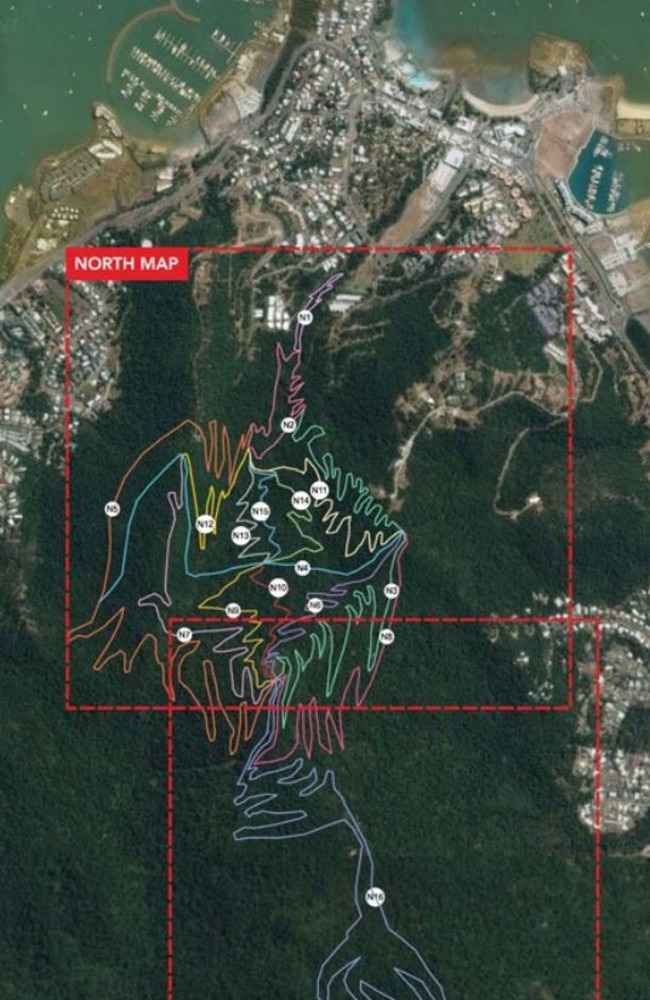 The council will advocate to the state government and private enterprise for funding to create 50km of mountain bike trails in the Conway National Park. Picture: WRC