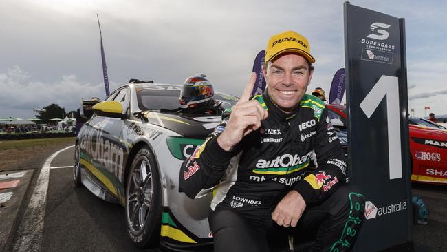 Craig Lowndes wants to again become a Supercars force after winning in Tasmania.