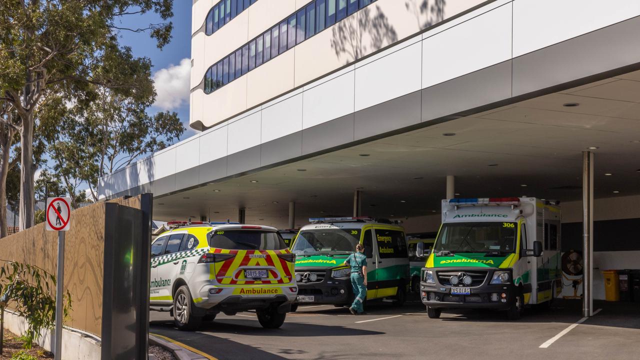 Ramping at QEH. Pictured on August 22nd 2024 in Adelaide CBD. Picture: Ben Clark