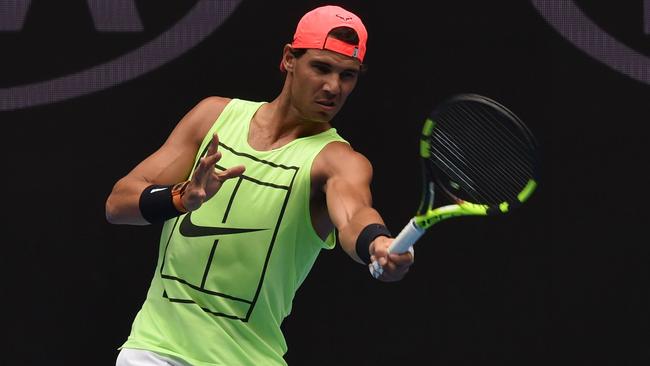 Rafael Nadal is having a better pre-season heading into 2019 than he did for 2018.